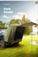 Tente de coffre de voiture pour le camping, imperméable, quatre saisons, légère, en polyester, accessoires, auvents, abris