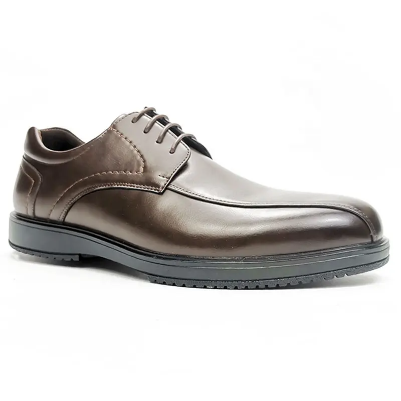 Oxford – chaussures en cuir véritable pour hommes, chaussures de bureau formelles à lacets de haute qualité