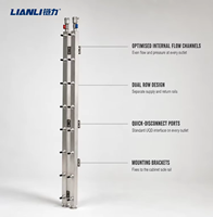 Rak Manifold Pendingin Cair, Manifold Pendingin untuk GPU, Cold Plate Server Rack, Data Center, CDU, UQD, Port Quick Disconnect