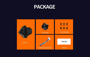 RunCam Phoenix2 SE V2 1000TVL 16:9/4:<span class=keywords><strong>3</strong></span> PAL/NTSC Cámara conmutable Drone Repuestos para RC Freestyle Racing FPV Drone Quadcopter - Product Image 6