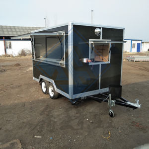 Standard Australia 2.5m Mobile camion di cibo scatola rimorchio Cocktail bar stazione commerciale per la <span class=keywords><strong>vendita</strong></span> di filippine Food Truck - Product Image 1