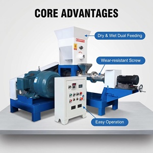 Ensemble complet d'équipements d'extrusion d'aliments pour animaux, avec élévateur <span class=keywords><strong>à</strong></span> godets et machine d'emballage, pour ligne de production d'aliments pour poissons et animaux de compagnie - Product Image 2