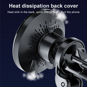 ที่ยึดซิลิโคนแบบหมุนได้สำหรับพื้นผิวที่มีสีสันที่ชาร์จไร้สายกำลังไฟ15W สำหรับอุปกรณ์ยานพาหนะอเนกประสงค์ iPhone12 13 14 - Product Image 4