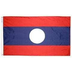 Banderas Nuevas al por Mayor 2025 en Tamaño 90*150cm, Incluida la <span class=keywords><strong>Bandera</strong></span> de <span class=keywords><strong>Laos</strong></span> 3x5 Pies con Impresión Digital Personalizada para Banderas de Todos los Países - Product Image 4