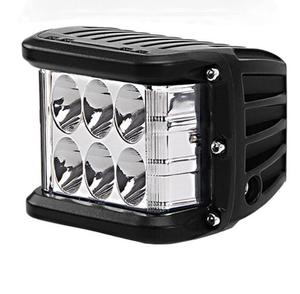 Tirador lateral de 4 '36W, cubos LED todoterreno, vainas de luz de trabajo, azul, rojo, ámbar, doble Sider, intermitente estroboscópico, lámpara antiniebla de conducción para UTV RZR - Product Image 1