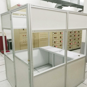 Uffici e Spazi di Stoccaggio per Magazzini, Partizioni Fisse per Ambienti, Uffici Modulari con Struttura in Alluminio - Product Image 5