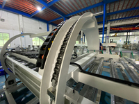 Nouvelle ponceuse à rouleaux lourde pour le ponçage du bois, pour le retournement de panneaux en bois massif, en acier inoxydable, haute productivité