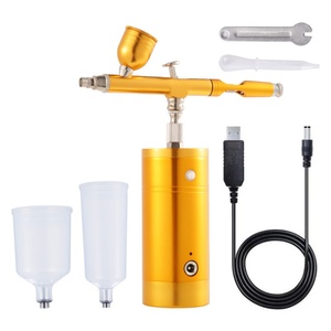 Kit de Compresor de Aerógrafo Inalámbrico Portátil, Automático, Nano Iónico, para Maquillaje, Decoración de Pasteles, Plantillas, Tatuajes y Otros Usos Artísticos - Product Image 3