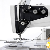 Machine à coudre industrielle haute vitesse XDB-HF1 avec contrôle PLC, entièrement automatique, pour sangles de matelas, nouvelle aiguille à pied mobile en fer