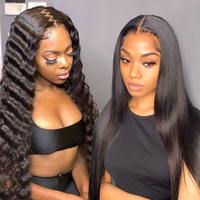 Perruques Full Lace Wig cheveux naturels, perruques full Lace Wig Transparent HD, longues, 30 pouces, suisse, colle pour perruque Full Lace Wig, lot, vente en gros