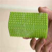 Brosse de nettoyage et de massage Hyra populaire en silicone pour poils d'animaux (chiens et chats) – Idéale pour voitures, meubles, tapis, vêtements et canapés