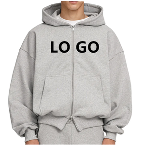 Wholesale <b>Men</b> Regular Fit <b>Half</b> <b>Zip</b> Pullover Hoodie Embroidered Custom for Heavyweight Fleece Cotton Streetwear <b>Sweatshirt</b> - Product Image 1