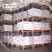 OEM ODM - Étagères de stockage métalliques robustes, empilables et démontables pour entrepôt