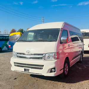 Utilisé pour Toyota HIACE 13 places Minibus avec sièges en cuir Direction gauche et caméra arrière Moteur à essence Origine Japon - Product Image 2