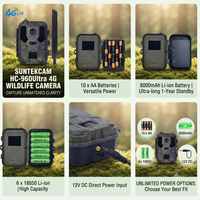 Caméra de chasse 4G HC-960Ultra-LI 120MP 4K/30fps Caméra de vision nocturne de surveillance de la faune avec service cloud de contrôle APP