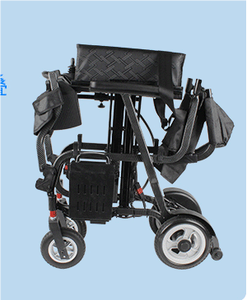 <span class=keywords><strong>Silla</strong></span> <span class=keywords><strong>de</strong></span> <span class=keywords><strong>Ruedas</strong></span> Eléctrica Ligera <span class=keywords><strong>de</strong></span> Acero al Carbono, 250W*2 <span class=keywords><strong>Motor</strong></span> Dual, Carga <span class=keywords><strong>de</strong></span> 100KG, Plegable, con Absorción <span class=keywords><strong>de</strong></span> Impactos y Batería <span class=keywords><strong>de</strong></span> Liberación Rápida - Product Image 5
