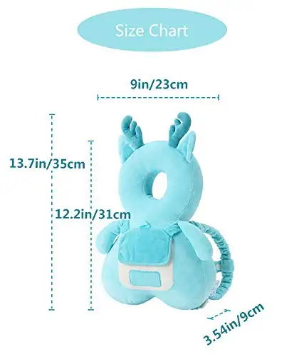 All Types Anti Falling Cute Cartoon Animal Backpack Infant Safety Pad Head Protector