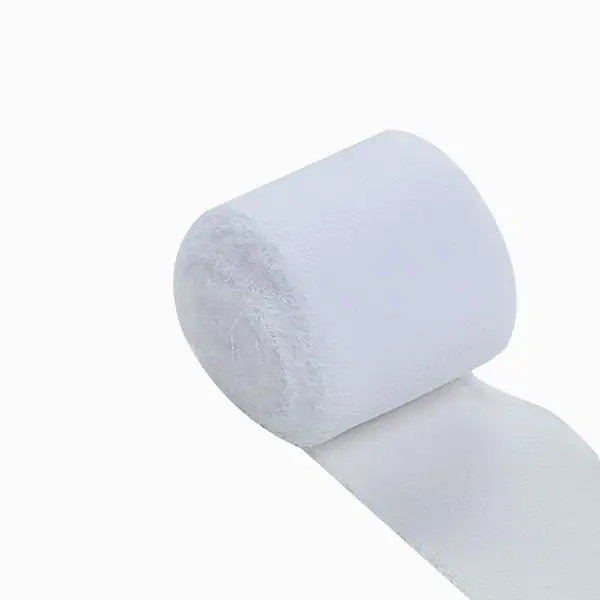2021new satış Ruban 25-50mm kore el yırtık şerit çapak püskül kablolu ipek şifon kumaş şeritler el yapımı saten