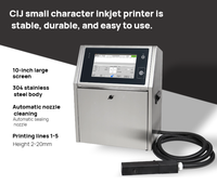 Vt2000 Automatische Industriële Online Continue Kleurstof Inkt Fijne Nevel Spuitfles Cij Inkjet Codering Label Printer Voor Flex Ei
