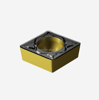 Insertos de Carburo con Forma de Diamante CNC Taplink OEM CCMT09T304/08 de Alta Dureza con Recubrimiento PVD/CVD para Máquina de Corte y Torneado Original