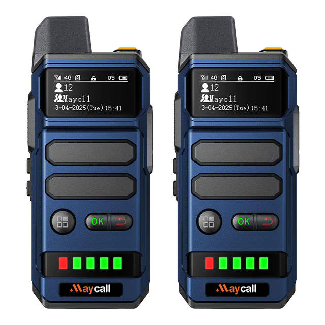 Maycall Network Zello 4g Wifi Portable Phones with Camera Real Ptt Uhf Vhf Lte Double Sim Card Binqi Eith Wifi Android Poc Radio