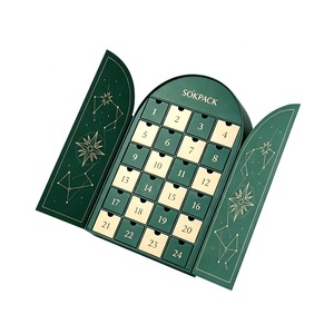 Boîte cadeau <span class=keywords><strong>calendrier</strong></span> <span class=keywords><strong>de</strong></span> l'Avent personnalisée 24 jours, emballage rigide magnétique en forme d'arche avec tiroir pour coffret surprise <span class=keywords><strong>de</strong></span> beauté compte à rebours <span class=keywords><strong>de</strong></span> Noël - Product Image 6