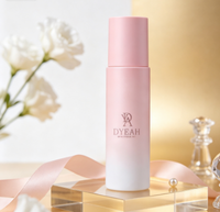 Bouteille en plastique PET de 100 ml, couleur dégradée DY-E-144, logo personnalisé, vide, pour cosmétiques, toner, emballage de liquides pour soins de beauté.