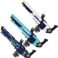 Pistolet à gel électrique Gatling, jouet à grande capacité, pistolets à eau pour jeux de tir en extérieur, jouet pistolet à gel