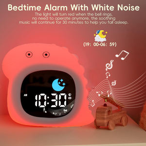 Klaar Om Te Stijgen Kinderen Slaap Trainer, Nachtlampje, Geluid Machine En Ok Om Wekker Wekker Voor Peuters En Kinderen - Product Image 3