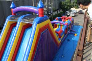 Jeux gonflables d'extérieur de haute qualité, parcours d'obstacles gonflable pour adultes, château gonflable combiné, châteaux gonflables à vendre - Product Image 5