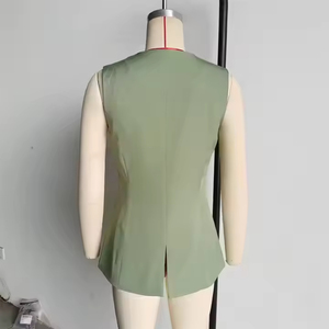 New Style Fashionable Commuting Slim Temperament Versatile Solid Color Slim Sleeveless Vest - Product Image 5