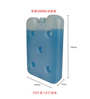Blocs de glace en plastique dur réutilisables personnalisés Glacière en gel pour congélateur Brique de glace