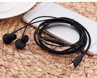 Auriculares con cable Calidad de sonido HIFI para Samsung Galaxy S20 NOTE 10 Auriculares manos libres Conector TIPO C Auriculares