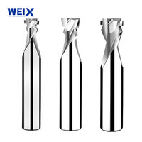 Couteau à découper en carbure monobloc pour tableau acrylique avec enseigne au néon à LED personnalisé fraises en bout pour 4.2mm 5.8mm 6mm 8mm 12mm néon à bande CNC
