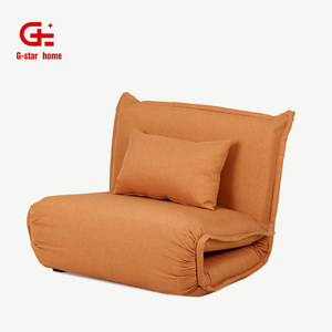 Cojín de suelo de futón de <span class=keywords><strong>estilo</strong></span> japonés moderno, sofá cama reclinable ajustable, tela con marco de Metal para sala de estar, dormitorio de Hotel - Product Image 4