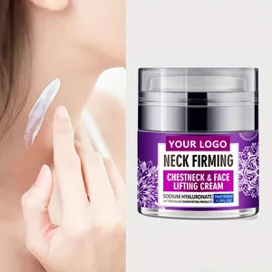 Organic Private Label Neck Firming Vitamin E Cream Anti Aging Anti Wrinkle Collagen Neck Lifting Cream