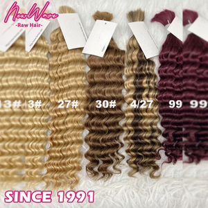 Extension per capelli ricci all'<span class=keywords><strong>italiana</strong></span> boho, senza trama, in capelli umani vergini grezzi, in bundle - Product Image 4