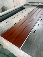Paneles de Techo de PVC Texturizados Ecológicos para Sala de Estar, Paneles de Techo Decorativos de Vinilo Insonorizantes para Hogar Moderno