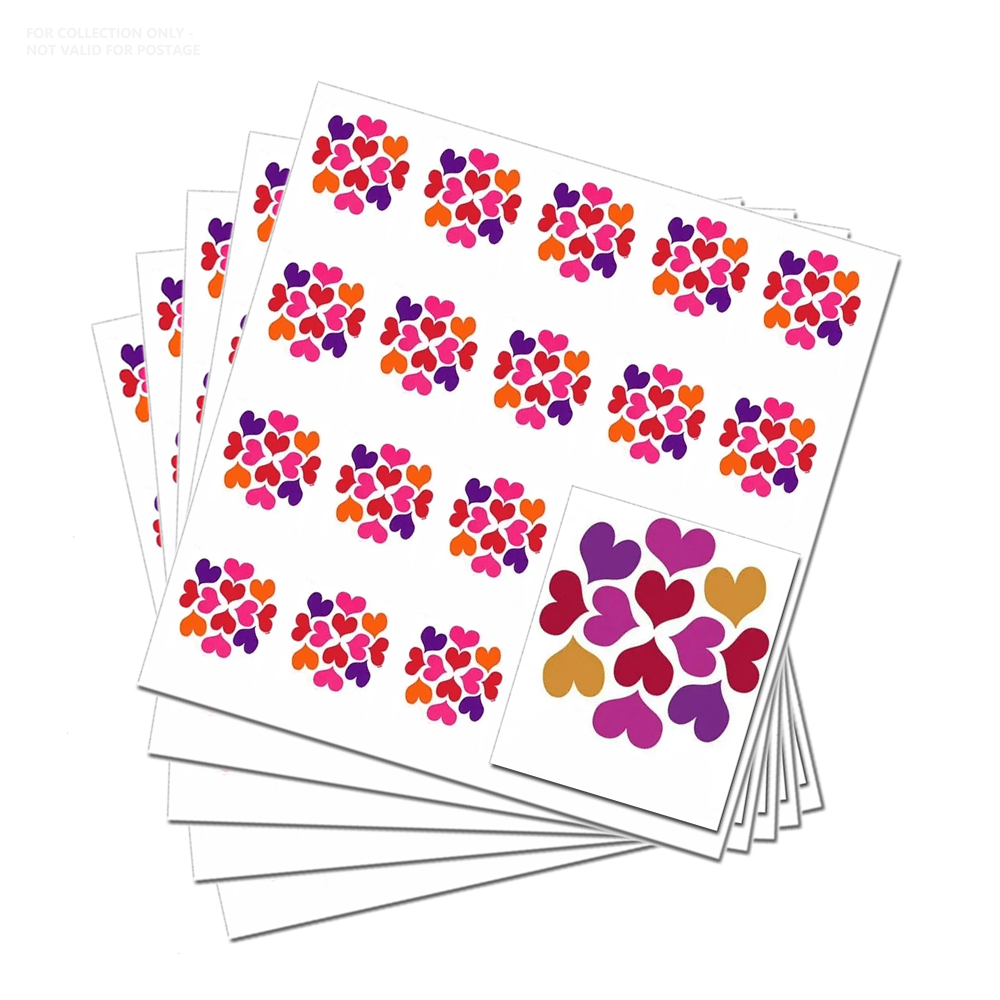 Blanco Y8 2019 Corazones Florecen Amor (100 unidades)