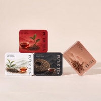 Boîte carrée en fer blanc gris moucheté avec couvercle, écologique, hermétique, pour le stockage de chocolat, de sucre et de collations, logo personnalisé, directement de l'usine