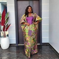2025 Robe Boubou Femme Luxe Élégante Tissu Jacquard Cher Vêtement Africain de Nouvelle Afrique