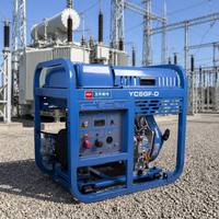 Générateur diesel portable monophasé 230V 5kW 5,5kW YC5GF-D refroidi par air avec alternateur à fil de cuivre