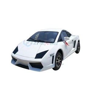 Auto Clásico Eléctrico Blanco Personalizado de Bajo Precio, Mini Auto Retro - Product Image 2