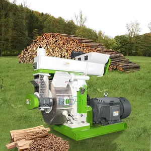 Industrielle 1-1.5 T/H Holzpellet-Herstellungs maschinen zum Verkauf