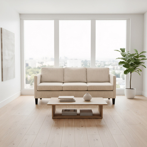 Juego de Sofás Esquineros en Forma de L Tianhang, Sofá Cama Modular de Pana Relleno de Espuma, Diseño Moderno y Lujoso, Cómodo para Salas de Estar Cuadradas - Product Image 2