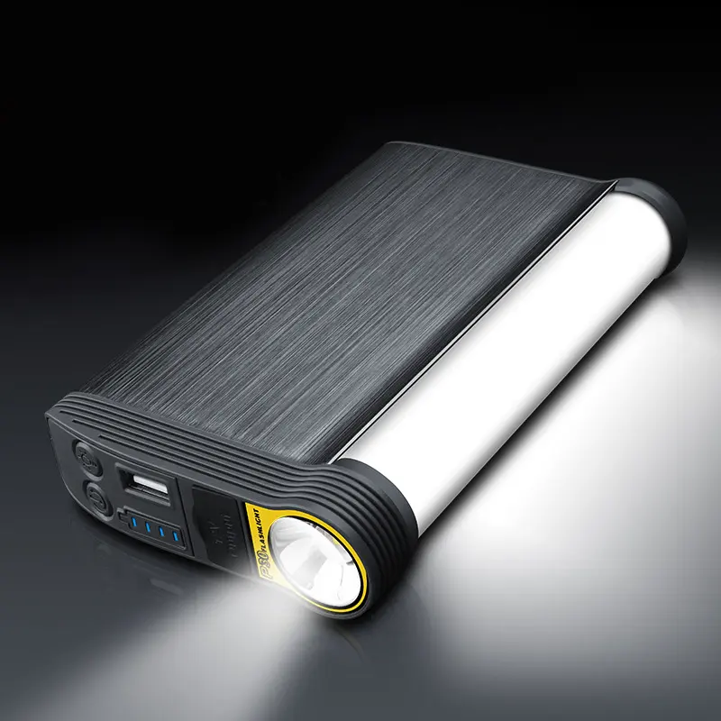 Esperienza di produzione professionale uscita USB Smart Led torcia elettrica intelligente caricabatterie auto Jump Start portatile