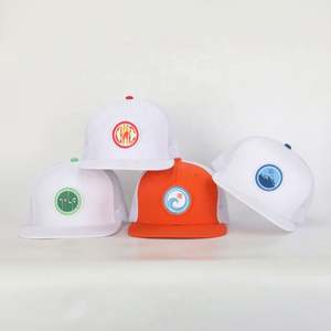 Gorra de Camionero Deportiva de Lona con Visera Plana de 6 Paneles, Bordado Personalizado de Alta Calidad con Logotipo, Negra, de Algodón, Estilo Deportivo, Venta al Por Mayor BSCI - Product Image 2