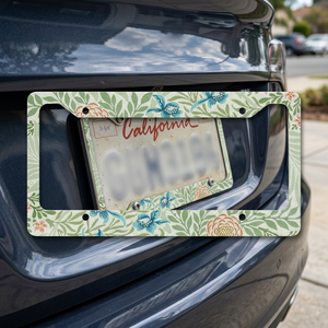 Marco para Matrícula William Morris Larkspur, Aluminio Resistente a la Intemperie, Montaje con Abrazadera, Distancia entre Orificios de 175 mm, Estilo A para Autos - Product Image 3