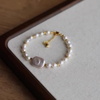 Bracelet classique plié pour femme de haute qualité, personnalisable, fabrication de luxe, bijoux en perles de niche, sens du style raffiné