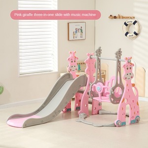 ชุดรางสไลด์สำหรับเด็กอนุบาลพลาสติกสำหรับเด็กและเด็กในร่มสไลเดอร์สีสันสดใสสำหรับ Oy-16บ้านสำหรับเด็ก - Product Image 2